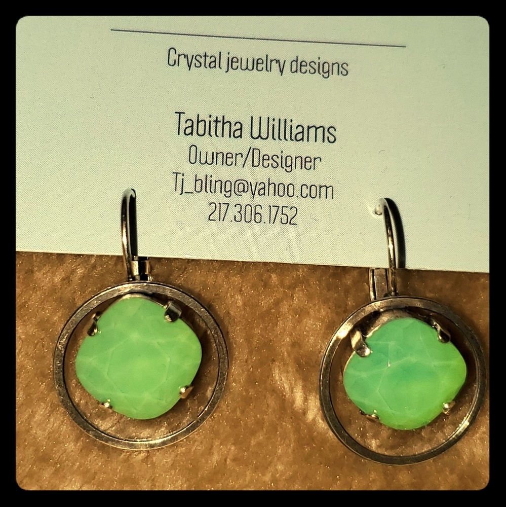Swarovski crystal earrings